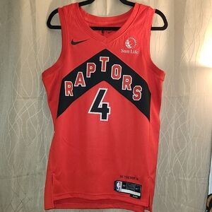 TORONTO RAPTORS 2025 Nike Red Basketball Jersey